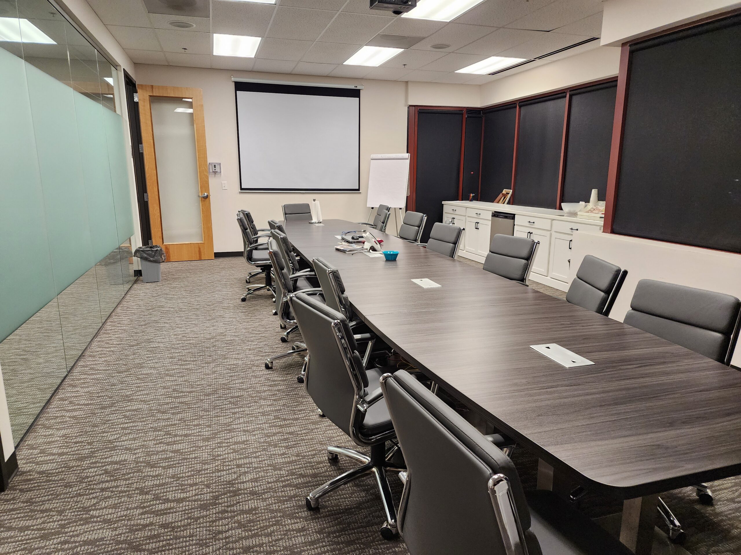 conference room in a professional office space
